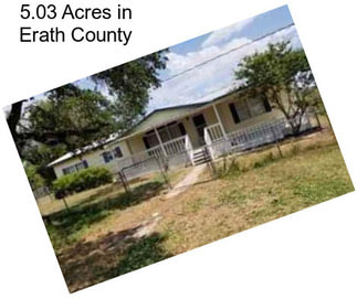 5.03 Acres in Erath County