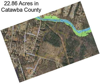 22.86 Acres in Catawba County