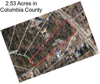 2.53 Acres in Columbia County