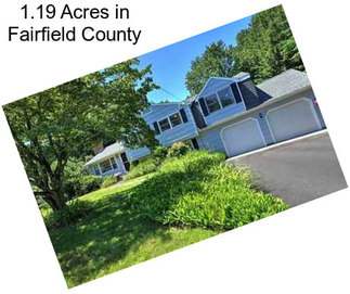1.19 Acres in Fairfield County