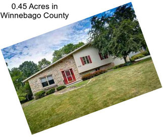 0.45 Acres in Winnebago County
