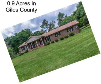 0.9 Acres in Giles County