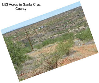 1.53 Acres in Santa Cruz County