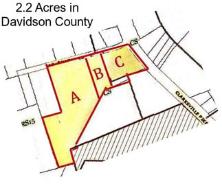 2.2 Acres in Davidson County