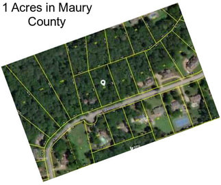 1 Acres in Maury County