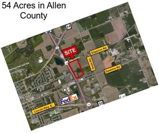 54 Acres in Allen County