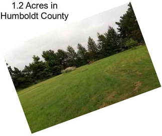 1.2 Acres in Humboldt County