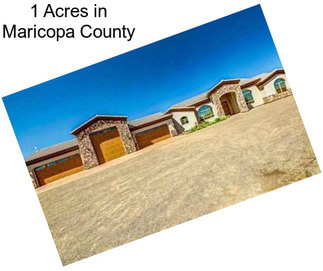 1 Acres in Maricopa County