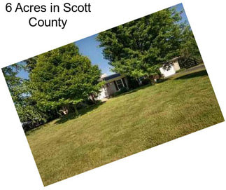 6 Acres in Scott County