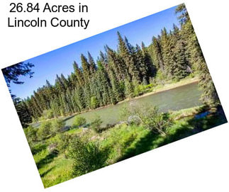 26.84 Acres in Lincoln County