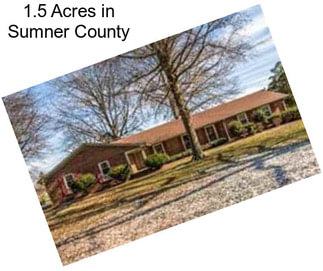 1.5 Acres in Sumner County