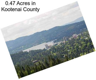 0.47 Acres in Kootenai County