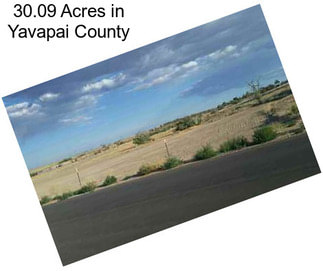 30.09 Acres in Yavapai County