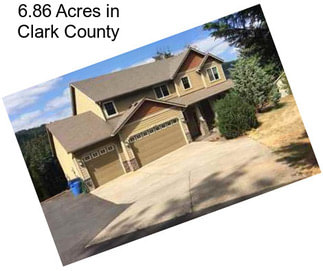 6.86 Acres in Clark County