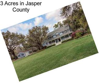 3 Acres in Jasper County