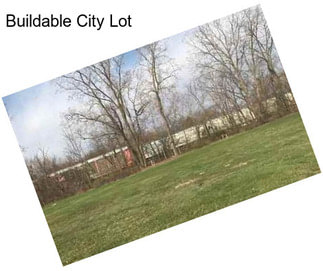 Buildable City Lot