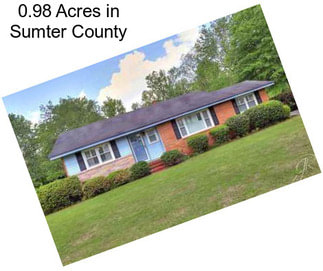 0.98 Acres in Sumter County