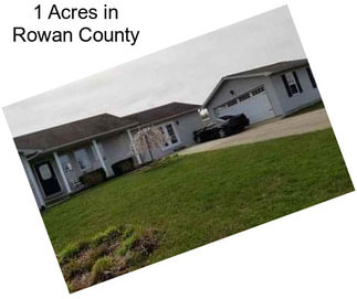 1 Acres in Rowan County