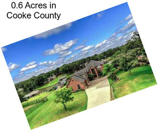 0.6 Acres in Cooke County