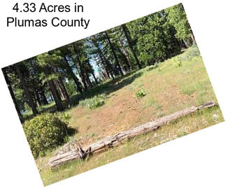 4.33 Acres in Plumas County