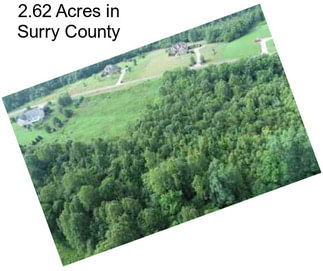 2.62 Acres in Surry County