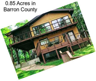 0.85 Acres in Barron County