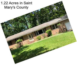 1.22 Acres in Saint Mary\'s County
