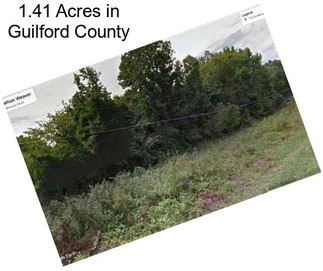 1.41 Acres in Guilford County
