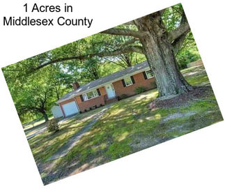 1 Acres in Middlesex County