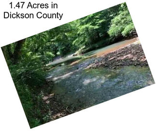 1.47 Acres in Dickson County