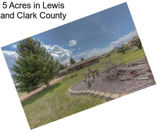 5 Acres in Lewis and Clark County