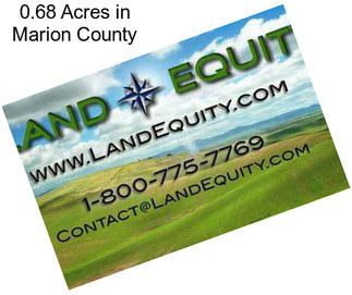 0.68 Acres in Marion County