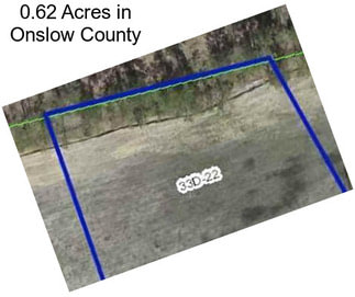 0.62 Acres in Onslow County