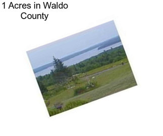 1 Acres in Waldo County