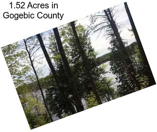 1.52 Acres in Gogebic County