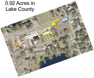 0.92 Acres in Lake County