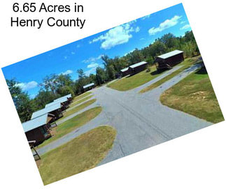 6.65 Acres in Henry County