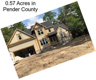 0.57 Acres in Pender County