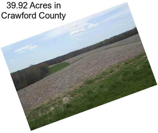 39.92 Acres in Crawford County