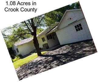 1.08 Acres in Crook County