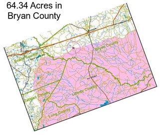 64.34 Acres in Bryan County