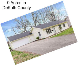 0 Acres in DeKalb County