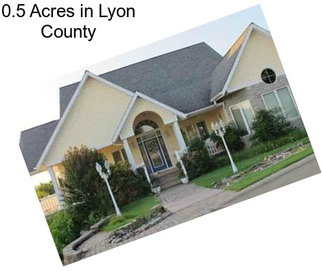 0.5 Acres in Lyon County