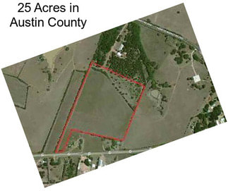 25 Acres in Austin County