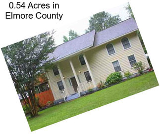 0.54 Acres in Elmore County