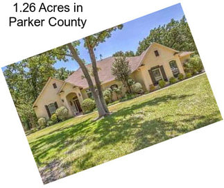 1.26 Acres in Parker County