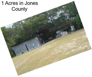 1 Acres in Jones County