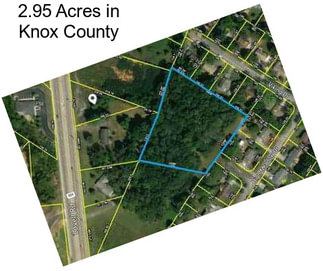 2.95 Acres in Knox County