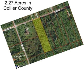 2.27 Acres in Collier County