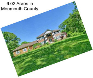 6.02 Acres in Monmouth County